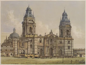 Cathedral of Lima, illustration from 